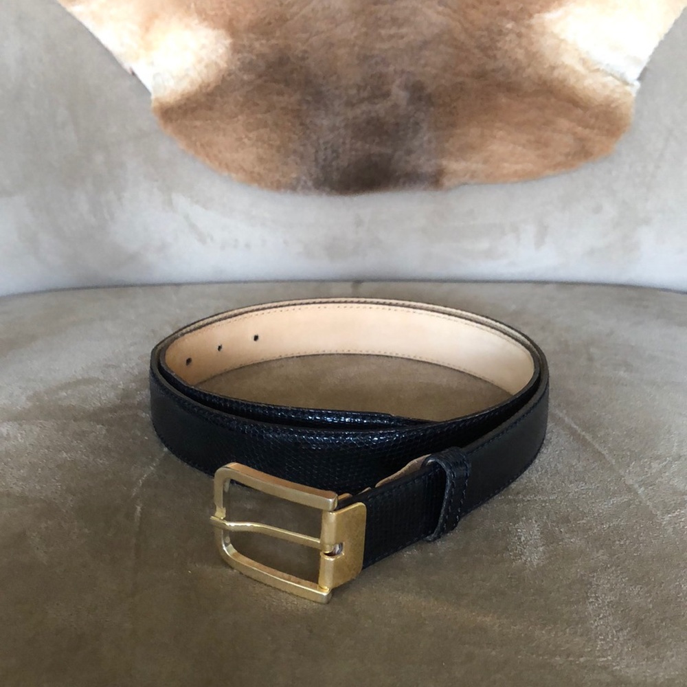 🚫SOLD🚫Bullocks & Jones lizard belt